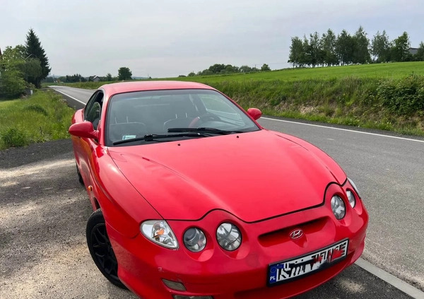 Hyundai Coupe cena 6800 przebieg: 194000, rok produkcji 2000 z Wadowice małe 67